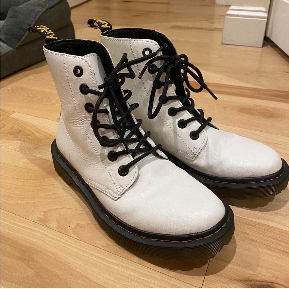 White Dr. Martens